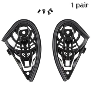 Pair Plastic Motorcycle Helmet Visor Shield Gear Base Plate Set For AGV K3 K4 - Bild 1 von 8