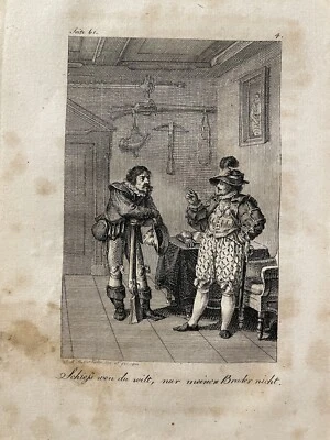 Kupferstich 1789  J. M. METTENLEITER Illustration Vintage Miniature - Bild 1 von 4