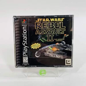 Star Wars Rebel Assault 2 (Sony PlayStation 1 PS1, 1996) - Imagen 1 de 6