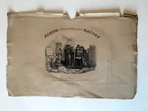 Auguste RAFFET Konvolut Lithographien Einbände Bogen Napoleon Kaiserreich - Bild 1 von 12