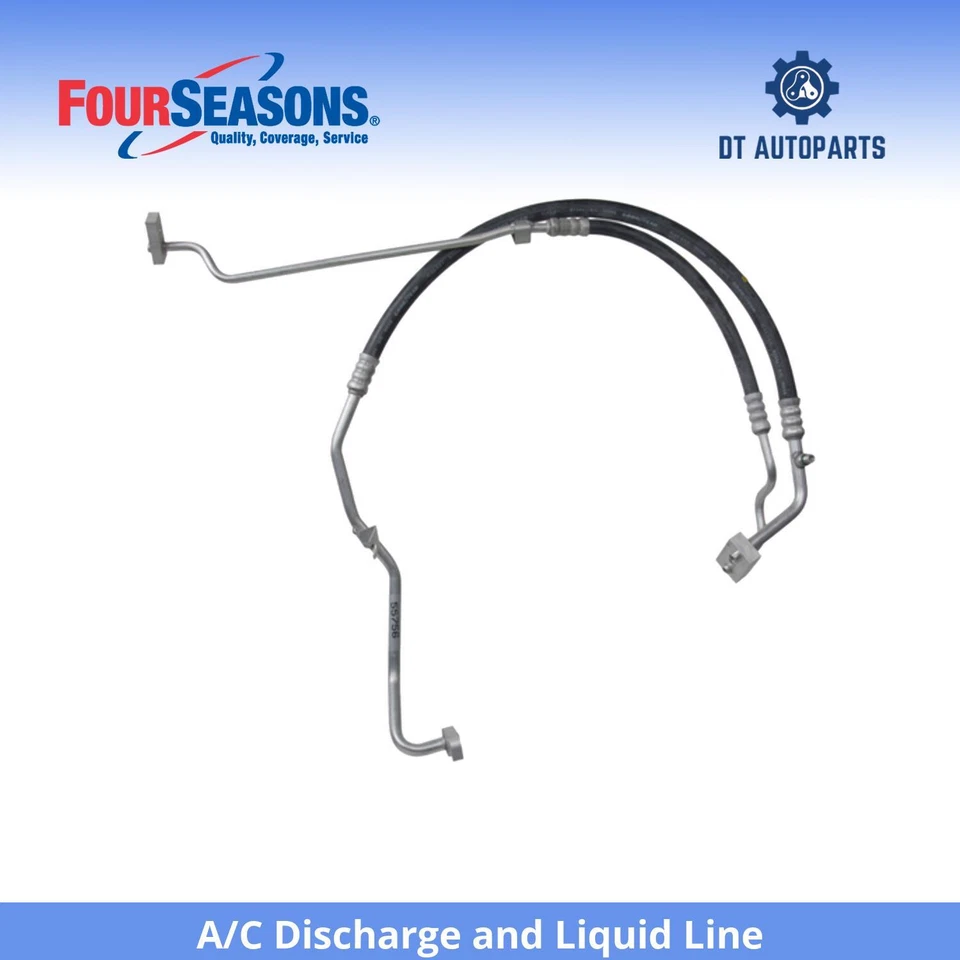 For 1992-1993 Dodge Dakota A/C Discharge and Liquid Line 4 Seasons - Image 1 of 4