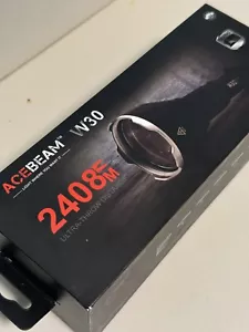Acebeam W30 Long Range LEP Flashlight - 500 Lumens, 2408m throw, Cool White 650 - Picture 1 of 11