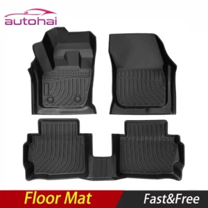 Car Floor Mats Cargo Liners for 2013-16 Ford Fusion All-Weather TPE Rubber - Bild 1 von 15