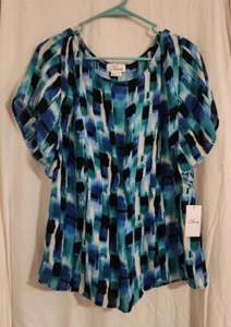 Nueva con etiquetas Blusa para mujer CHAUS talla 8 manga corta ENVÍO GRATUITO - Imagen 1 de 9