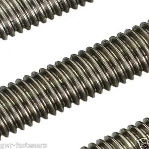 MARINE GRADE A4 Edelstahl Gewindelange - Nietenstange Allgewinde alle Größen - Bild 1 von 1