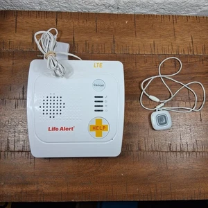 Life Alert Emergency System Base Unit & Necklace - Help Pers 915 - Excellent  - Picture 1 of 10