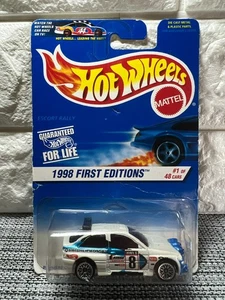 Hot Wheels 1998 Prime Edizioni #1 di 48 Auto Escort Rally Collezionismo #637 Bianco* - Foto 1 di 6