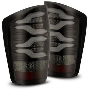 AlphaRex For Toyota Tacoma 2016-2020 LED Tail Lights PRO-Series | Jet Black - Picture 1 of 8