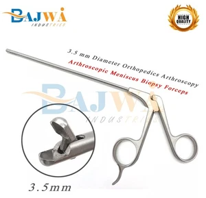Orthopedics Arthroscopy Arthroscopic 3.5 mm Diameter Meniscus Biopsy Forceps - Picture 1 of 6