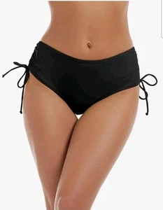 Bonneuitbebe Women's Bikini Bottoms Full Coverage Swim Bottoms Mid Waisted Sz M - Picture 1 of 6