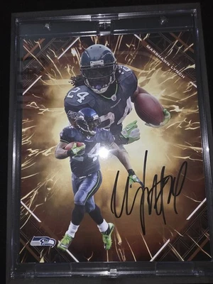 2025 Fanatics Emanate - Marshawn Lynch - Auto 13/25  🔥 Seattle Seahawks - Image 1 of 2