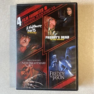 4 Film Favorites - A Nightmare on Elm Street 1-4 DVD Horror movies- Mint Discs - Bild 1 von 5