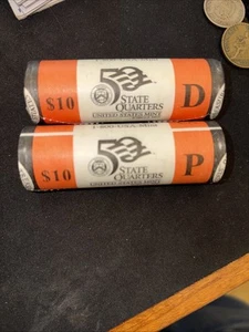 2005 California P & D 2 Roll Set- State Quarter Rolls US Mint Free Shipping - Picture 1 of 4