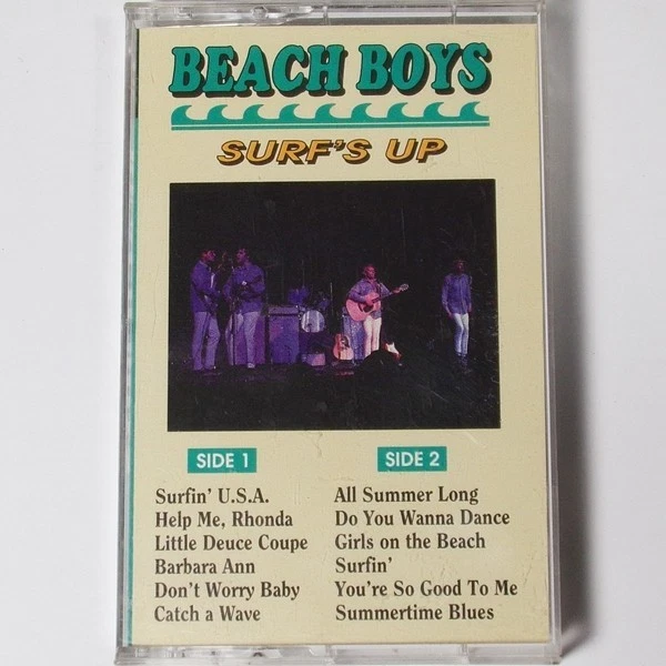Beach Boys Surf's Up New/Old Stock Cassette Rhonda Deuce Coupe Barbara Ann Foto 1 de 1