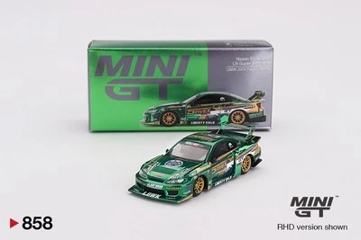 Mini GT MGT00858RHD Nissan LB-Super Silhouette S15 SILVIA LBWK 2024 Fausto Ra... - Immagine 1 di 3