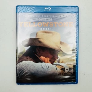 Yellowstone: Season 1 (Blu-ray, 2018) Starring Kevin Costner Sealed - Foto 1 di 6