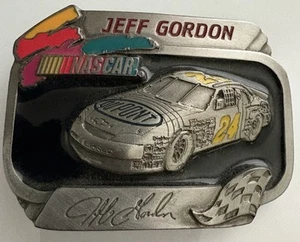 Nascar Jeff Gordon Dupont Pewter Limited Edition Gürtelschnalle Neu 1995 - Bild 1 von 4