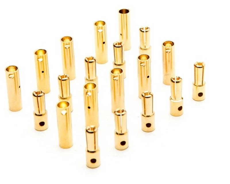 Dynamite DYNC0087 Gold Bullet Connector Set 4mm (10pcs) - Image 1 of 1
