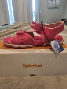 Timberland Adventure Seeker Med Pink Strap Sandal Women's Size 6 02498A 661 - Picture 1 of 3