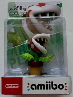 NINTENDO AMIIBO PLANTA PIRAÑA SUPER SMASH BROS NUEVO PRECINTADO Foto 1 de 2