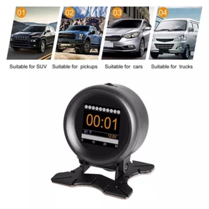 AUTOOL X60 OBD2 METER HUD Digital Temperature Gauge Voltage Speed Water Alarm - Picture 1 of 19