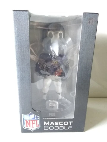 Baltimore Ravens "POE" Mascot  NFL Bobblehead SuperBowl XLVII 2013 Champs Cover