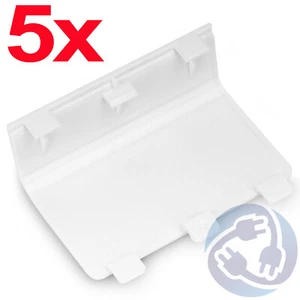 LOT 5X Replacement Battery Cover Door Lip for Xbox One Wireless Controller White - Picture 1 of 3