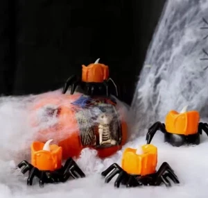 12 Stück gruselige LED Spinne Halloween - Bild 1 von 5