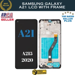 OEM Samsung Galaxy A21 (A215) LCD Display Touch Screen Digitizer+Frame✅A+Quality - Picture 1 of 6