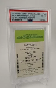 Walt Disney World (2010): Buzz Lightyear Space Ranger Spin Fastpass Ticket PSA - Bild 1 von 10