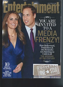 Entertainment Weekly March 4 2011 PRINCE WILLIAM & KATE MIDDLETON issue # 1144 - Picture 1 of 1