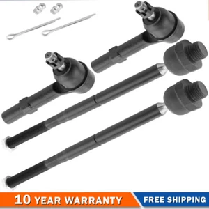 Front Tie Rod Kit For Chevy Silverado Suburban GMC Sierra Yukon XL 1500 Tahoe - Picture 1 of 8