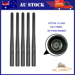 5x VHF Antenna Fits For VX130 VX231 VX351 VX600 VX800 VX900 Radio ATV-8A 6.1inch - Picture 1 of 3