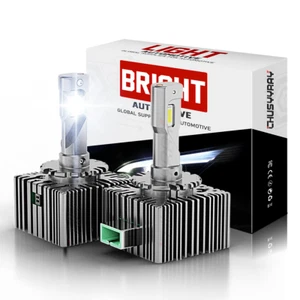 Para Fiat Bravo 2008-2014 2x D1S/D1R haz bajo LED blanco faros 6000K - Imagen 1 de 12
