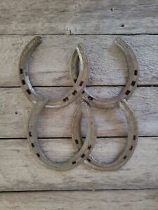 Horse Shoes-Lot of 4 Genuine Authentic-Worn by Montana Rodeo Horses