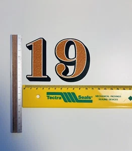 19 Aufkleber Vinyl Pre Spaced Glitzer Pre-Spaced Vinyl Glittery - Bild 1 von 2