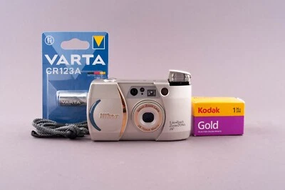 Nikon LiteTouch Zoom 70WS AF 35mm Point & Shoot Film Camera - Image 1 of 4