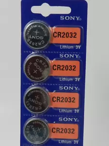 SONY CR2032 LITHIUM 3V BATTERY 4Pcs - Picture 1 of 1