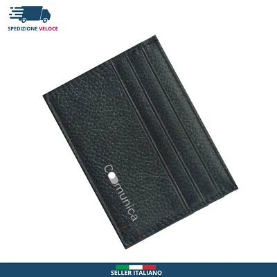 Portafoglio Uomo Protezione RFID 6 Slot  Porta Carte di Credito Tessere🚚🇮🇹 - Immagine 1 di 4