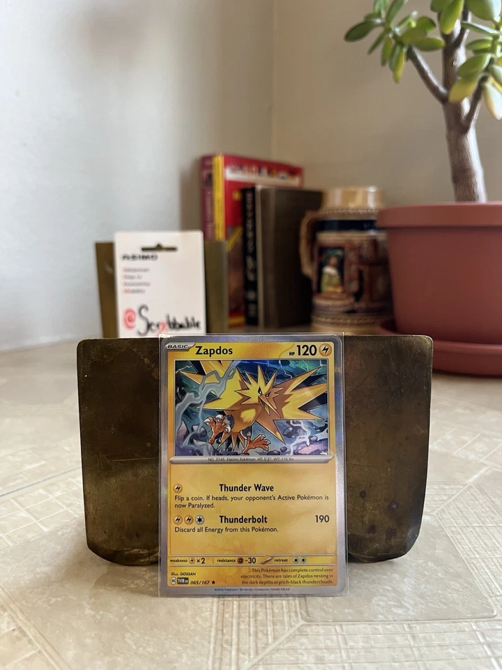 2024 Pokémon TCG - Twilight Masquerade - Holo - Zapdos - Image 1 of 4