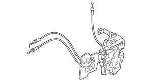 Genuine Nissan Lock 80501-CB80B - Picture 1 of 2