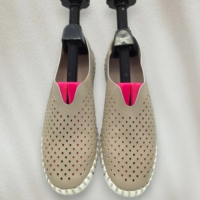 Zapatos sin cordones Ilse Jacobsen Hornbaek beige perforados EU 39 Neutralcore Eco Chic Foto 1 de 4