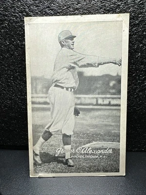 1921 Exhibits Grover C. Alexander Chicago Cubs  Pitcher - Image 1 of 4