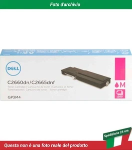 593-BBBP Dell C2660dn Cartuccia del Toner Magenta - Photo 1/4