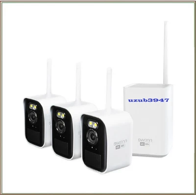 Swann MaxRanger Mini 4K Wireless NVR Security System, 3-Pack - Image 1 of 4