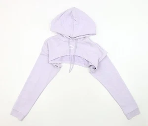 Sudadera con capucha corta XL púrpura para mujer Puma - Imagen 1 de 12