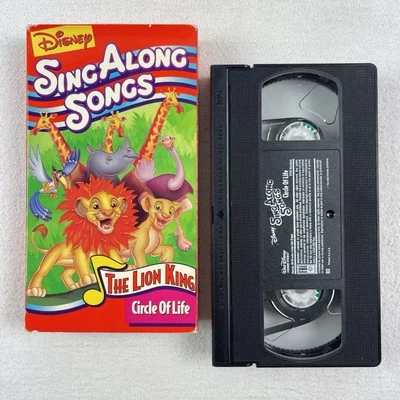 Disney's Sing Along Songs - The Lion King: Circle of Life (VHS, 1994) - Image 1 of 2