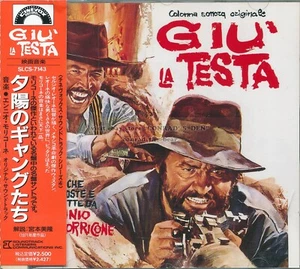 Ennio Morricone "GIU' LA TESTA" soundtrack score Japan SLC CD out of print - Picture 1 of 2