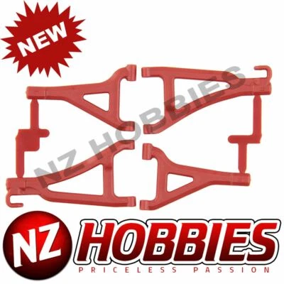RPM RPM80699 FRONT Upper & Lower A-Arms, RED : 1/16 Grave Digger - Image 1 of 2