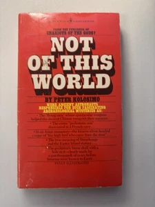 NOT OF THIS WORLD by PETER KOLOSIMO VINTAGE PAPERBACK BOOK - Picture 1 of 1